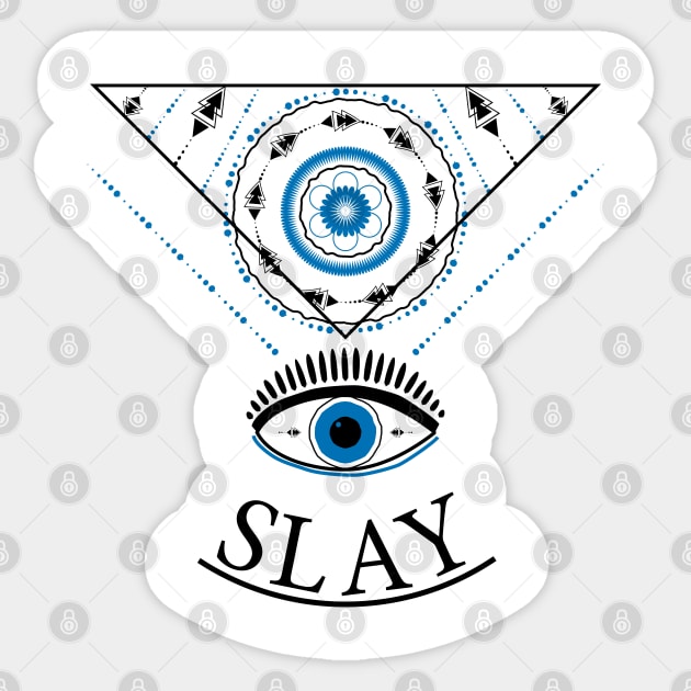 Eye slay Sticker by famenxt